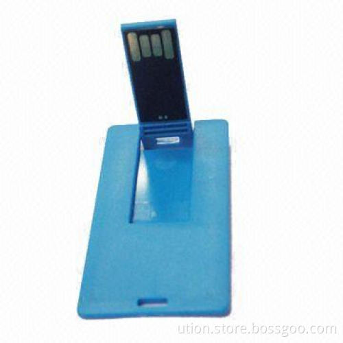 1 to 32GB USB Memory Stick with Card Design, Free Sample, as Customized Gift